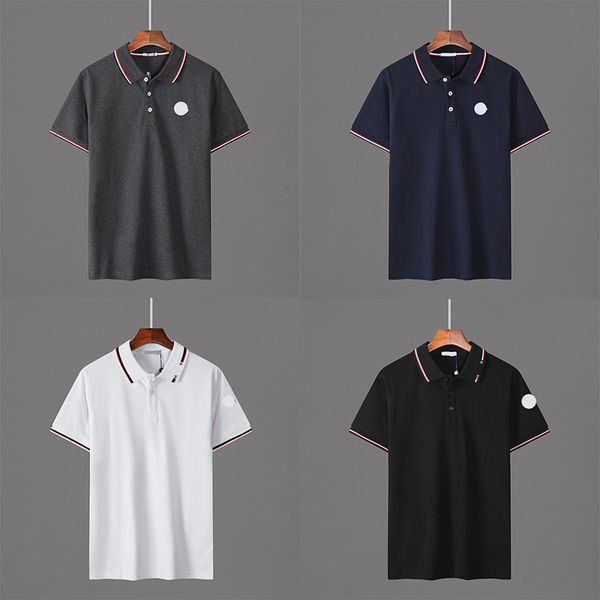 designer mens t shirts women's embroidery badge classic embroidery solid stripe polo shirt cotton short sleeve t shirt bottom size m, White;black
designer mens t shirts women's embroidery badge classic embroidery solid stripe polo shirt cotton short sleeve t shirt bottom size m, White;black
