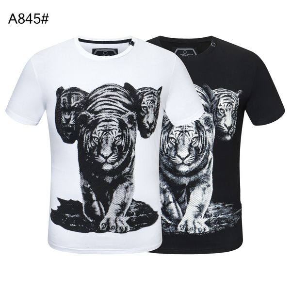 plein-plein t shirt mens metal letters embroidered european fashion streetwear trend round neck pullover 58, White;black
plein-plein t shirt mens metal letters embroidered european fashion streetwear trend round neck pullover 58, White;black