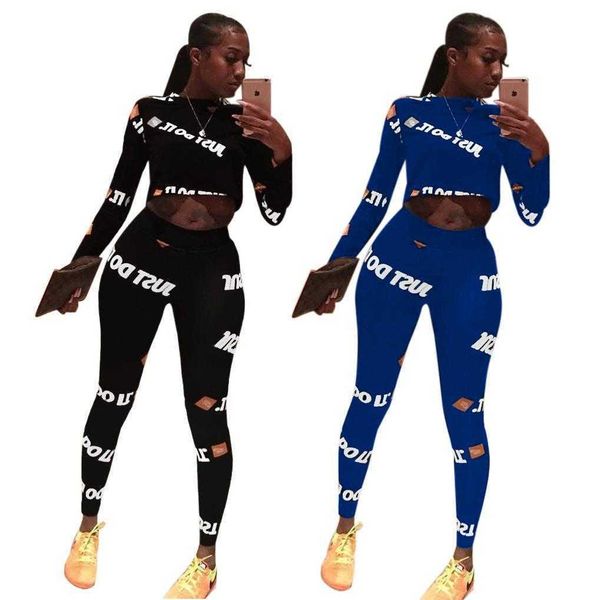 womens long sleeve pant sports two piece suit letter printed yoga clothes, White
womens long sleeve pant sports two piece suit letter printed yoga clothes, White