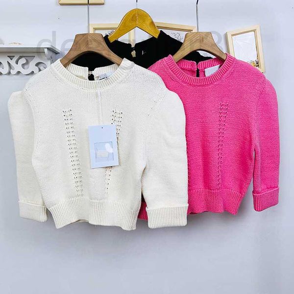 women's knits & tees designer spring/summer new watermelon red pullover chic round neck slim fit short knitted quarter sleeve sweater l, White
women's knits & tees designer spring/summer new watermelon red pullover chic round neck slim fit short knitted quarter sleeve sweater l, White