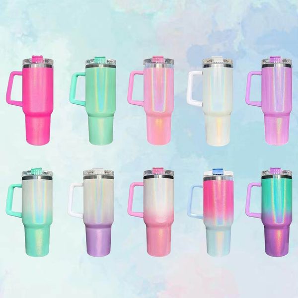 sublimation 40oz glitter tumblers with handle stainless steel insulated travel coffee mugs 25 pcs
sublimation 40oz glitter tumblers with handle stainless steel insulated travel coffee mugs 25 pcs