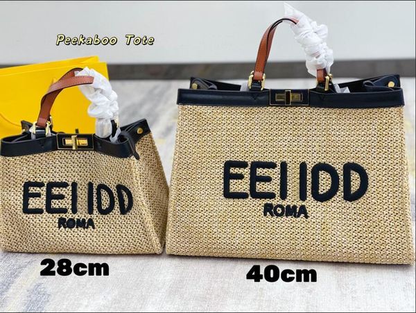 women straw weave bag peek-abooes tote handbag raffias crossbody shoulder bags fashion totes luxury designer shopping bags tier quality 2siz
women straw weave bag peek-abooes tote handbag raffias crossbody shoulder bags fashion totes luxury designer shopping bags tier quality 2siz