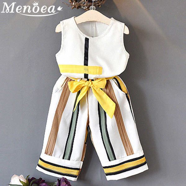 menoea girls clothes suits 2023 summer sleeveless striped long pants clothing sets for 3-7y kids baby girl outfits costumes p230331, White
menoea girls clothes suits 2023 summer sleeveless striped long pants clothing sets for 3-7y kids baby girl outfits costumes p230331, White