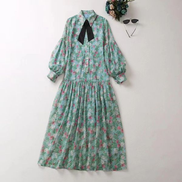 casual dresses european and american women's clothes 2023 spring new lantern sleeve long sleeve lapel green print fashion pleated dress, Black;gray
casual dresses european and american women's clothes 2023 spring new lantern sleeve long sleeve lapel green print fashion pleated dress, Black;gray