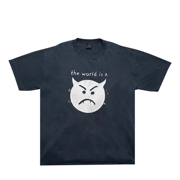 23ss new classic woman men's t-shirts hip-hop vintage washed little devil printed tee casual summer short sleeve fashion breathable hig, White;black
23ss new classic woman men's t-shirts hip-hop vintage washed little devil printed tee casual summer short sleeve fashion breathable hig, White;black