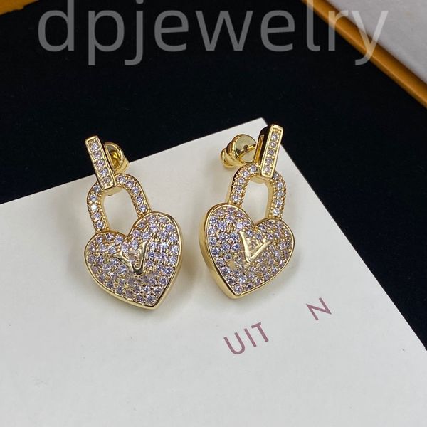 

Fashion jewelry women's earrings Clover Key 18K gold party wedding wedding fine jewelry wholesale retail 1001