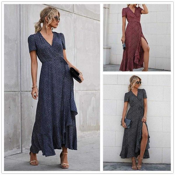 v neck dresses short sleeve pleated slit hemline casual at hem beach dress, Black;gray
v neck dresses short sleeve pleated slit hemline casual at hem beach dress, Black;gray