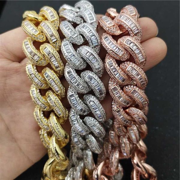 18k gold finish iced out hip hop cz miami cuban chain necklace thick miami cuban link chain hip hop necklace, Silver
18k gold finish iced out hip hop cz miami cuban chain necklace thick miami cuban link chain hip hop necklace, Silver