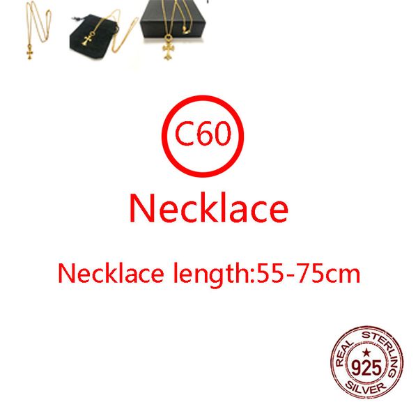 c60 s925 sterling silver necklace personalized cross flower letter punk style hip hop gold plated vintage chain jewelry gift for lover
c60 s925 sterling silver necklace personalized cross flower letter punk style hip hop gold plated vintage chain jewelry gift for lover