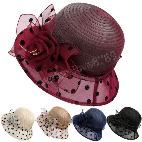 fashion fisherman caps floral organza dot mesh church hat for women foldable wedding party hat summer beach protection sun cap, Blue;gray
fashion fisherman caps floral organza dot mesh church hat for women foldable wedding party hat summer beach protection sun cap, Blue;gray