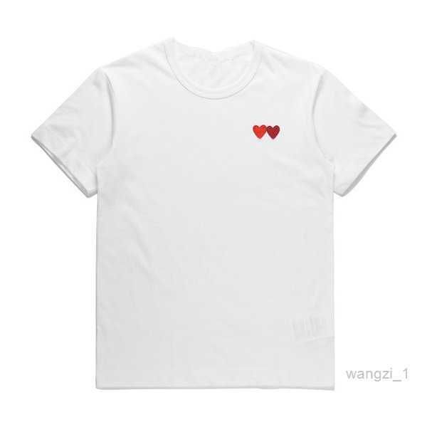 men's t-shirts 2023 play mens t shirt designer red commes heart garcons s badge des quanlity ts cotton cdg embroidery short sleeve zdkf, White;black
men's t-shirts 2023 play mens t shirt designer red commes heart garcons s badge des quanlity ts cotton cdg embroidery short sleeve zdkf, White;black