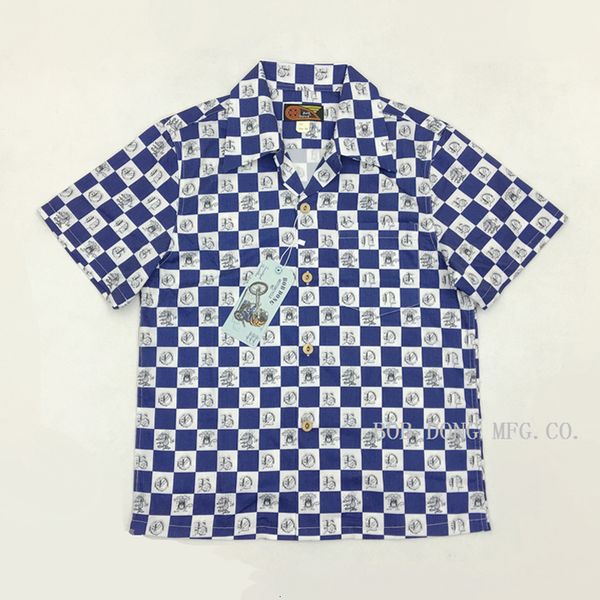 men's casual shirts bob dong vintage mens plaid hawaiian shirt aloha carton print hawaii shirts short sleeve for beach cruise luau sun, White;black
men's casual shirts bob dong vintage mens plaid hawaiian shirt aloha carton print hawaii shirts short sleeve for beach cruise luau sun, White;black