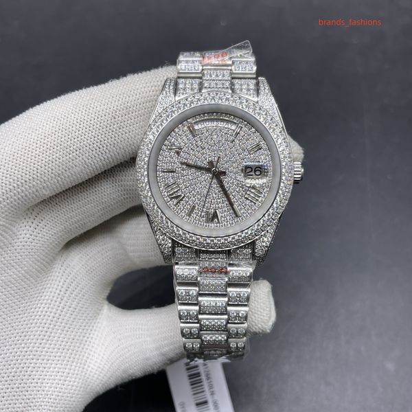 silver iced cz diamond men's watch stainless steel handinlaid diamond watch hip hop rap style diamond automatic watches, Slivery;brown
silver iced cz diamond men's watch stainless steel handinlaid diamond watch hip hop rap style diamond automatic watches, Slivery;brown