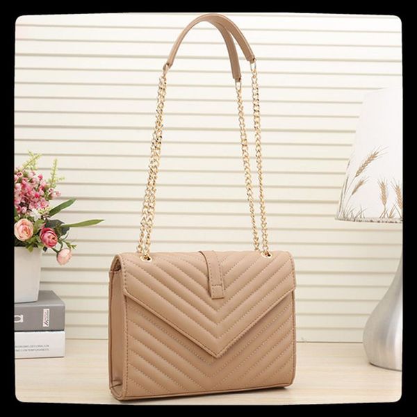 2021 luxurys designers bags tote handbag pu leather classic ladies lock shoulder bag 6 colors gold chain 3 models313g
2021 luxurys designers bags tote handbag pu leather classic ladies lock shoulder bag 6 colors gold chain 3 models313g