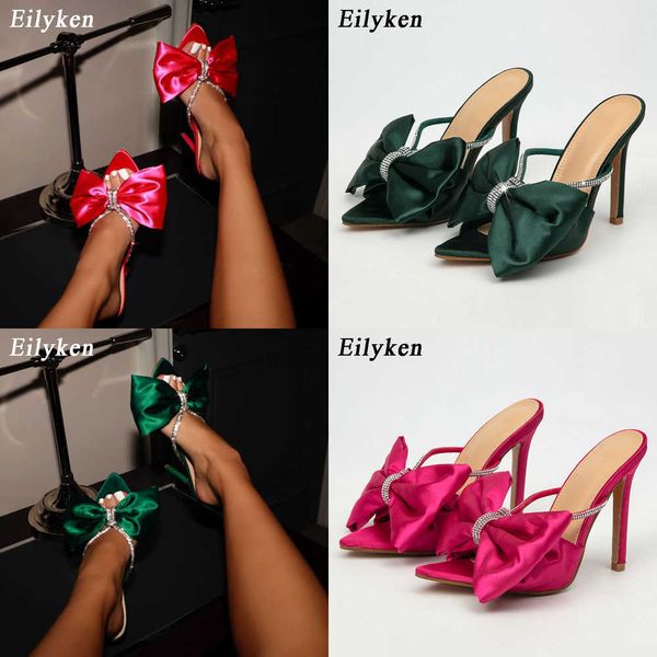 sandals silk crystal butterfly-knot mule high heels slippers sandals pointed toe strappy slides party women shoes 230316, Black
sandals silk crystal butterfly-knot mule high heels slippers sandals pointed toe strappy slides party women shoes 230316, Black