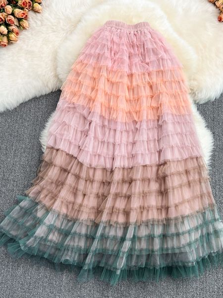 skirts xfpv autumn korea cute and beautiful high waist loose tulle women's mesh long leather women's sm1610 230403, Black
skirts xfpv autumn korea cute and beautiful high waist loose tulle women's mesh long leather women's sm1610 230403, Black