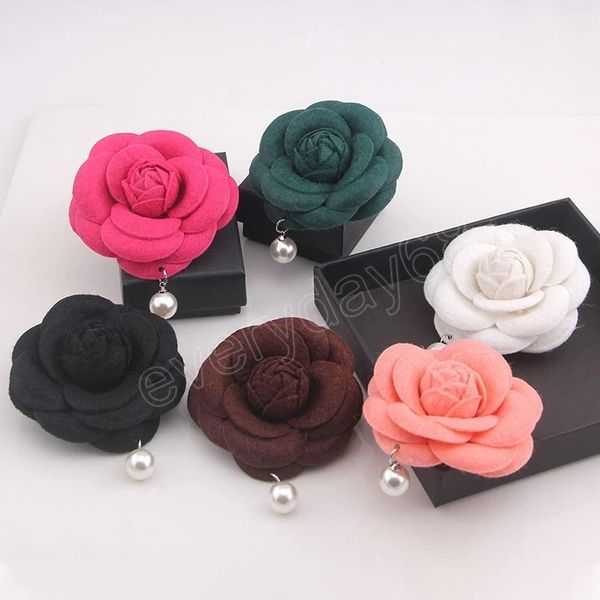 trendy flowers brooches pins women elegant imitation pearls pendant brooches decorations clothes accessories, Gray
trendy flowers brooches pins women elegant imitation pearls pendant brooches decorations clothes accessories, Gray