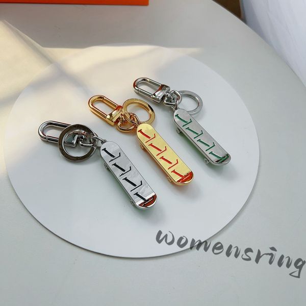 with box pocket skateboard keychain monogram skate bag charm eclipse sail engraved design on metal parts high-quality keychains bag ornament, Silver
with box pocket skateboard keychain monogram skate bag charm eclipse sail engraved design on metal parts high-quality keychains bag ornament, Silver