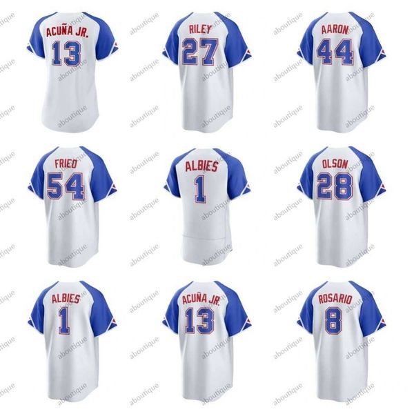 custom s-4xl baseball jerseys 23 michael harris ii jersey ronald acuna jr matt olson riley sean murphy max fried ozzie hank aaron, Blue;black
custom s-4xl baseball jerseys 23 michael harris ii jersey ronald acuna jr matt olson riley sean murphy max fried ozzie hank aaron, Blue;black