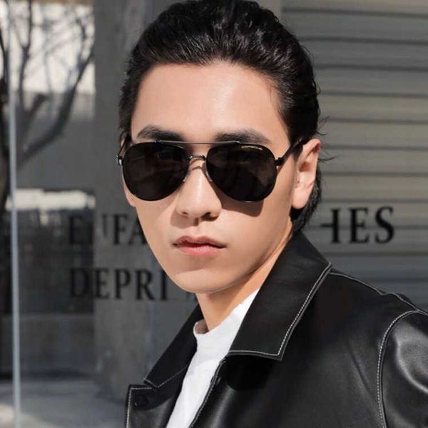 2021 new polarized metal large frame stylish men's driving sunglasses mirror, White;black
2021 new polarized metal large frame stylish men's driving sunglasses mirror, White;black