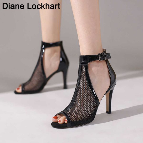 thin heel mesh women shoes high heels womens zipper sandals summer ankle strap stilettos ladies peep toe dance pumps woman 230403, Black
thin heel mesh women shoes high heels womens zipper sandals summer ankle strap stilettos ladies peep toe dance pumps woman 230403, Black