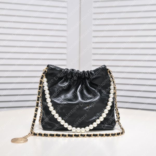 22new designer 25cm leather pearl chain cc womans bag handbag chain handbags purse fashion shoulder casual messenger bags
22new designer 25cm leather pearl chain cc womans bag handbag chain handbags purse fashion shoulder casual messenger bags