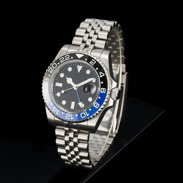 luxury watches mens designer watch automatic mechanical 41mm gmt watch 904l stainless steel blue black ceramic sapphire glass super luminous, Slivery;brown
luxury watches mens designer watch automatic mechanical 41mm gmt watch 904l stainless steel blue black ceramic sapphire glass super luminous, Slivery;brown