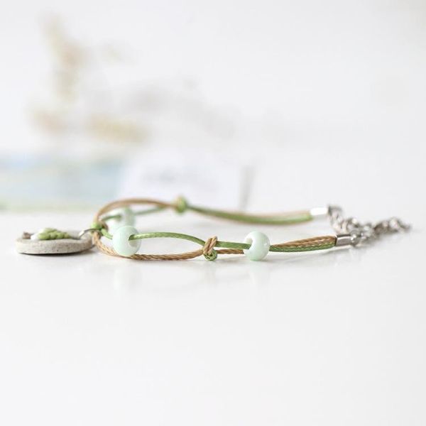 designer bracelet fashion chain jewelry link bracelets green handmade ceramic literary and artistic fashion small fresh first ornament ltv4, Black
designer bracelet fashion chain jewelry link bracelets green handmade ceramic literary and artistic fashion small fresh first ornament ltv4, Black