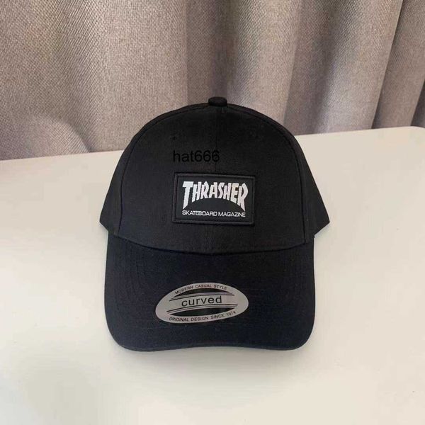 thrashes cap black classic baseball cap flame fashion brand men's and women's versatile sunshade hat, Blue;gray
thrashes cap black classic baseball cap flame fashion brand men's and women's versatile sunshade hat, Blue;gray