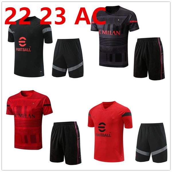 2023 soccer jerseys new ac milans tracksuit ibrahimovic giroud kessie tonali rebic 22/23 milans training suit short sleeves sportswear, Black
2023 soccer jerseys new ac milans tracksuit ibrahimovic giroud kessie tonali rebic 22/23 milans training suit short sleeves sportswear, Black