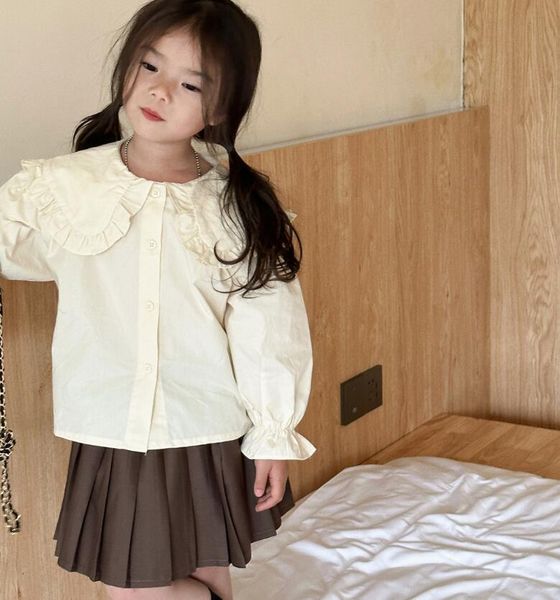 kids shirts stlye girls' ruffled shirt spring cotton full sleeve fashion girls' shirt 2-8 years ww439 230403, White;black
kids shirts stlye girls' ruffled shirt spring cotton full sleeve fashion girls' shirt 2-8 years ww439 230403, White;black