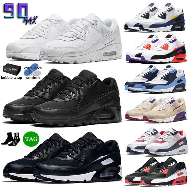90 running shoes mens trainers triple black white have a infrared 90s surface breathable good game men women sneakers sports runners
90 running shoes mens trainers triple black white have a infrared 90s surface breathable good game men women sneakers sports runners
