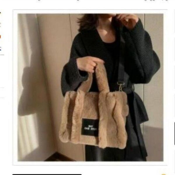 shoulder bag woman the tote bags plush bag large capacity messenger bag portable autumn winter commuting fashion shopping satchels luxu wwsq
shoulder bag woman the tote bags plush bag large capacity messenger bag portable autumn winter commuting fashion shopping satchels luxu wwsq