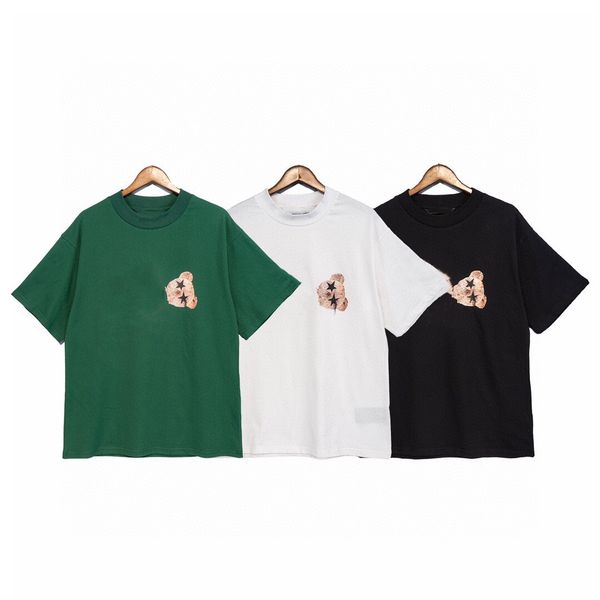 2023 summer angelst t-shirt classic little bear print men's clothing designer luxury pure cotton fashion casual men's fashion simp, White;black
2023 summer angelst t-shirt classic little bear print men's clothing designer luxury pure cotton fashion casual men's fashion simp, White;black