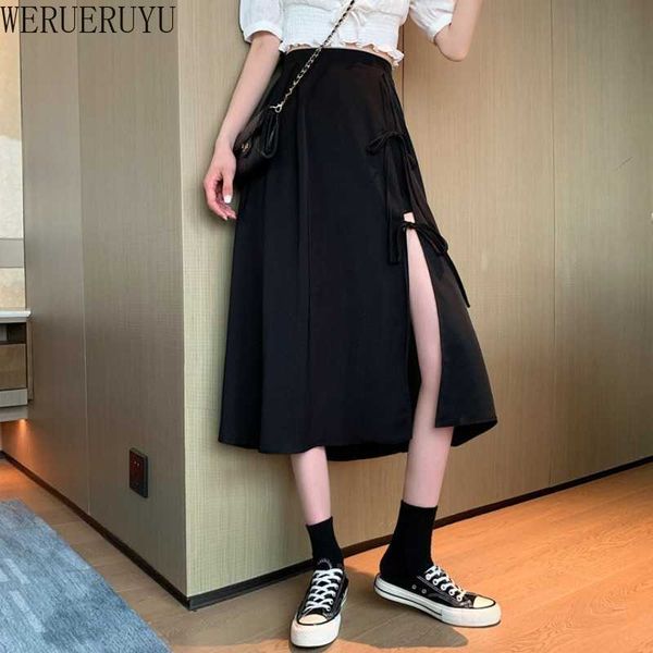 skirts werueruyu black skirt women summer split skirt ladies office high waisted casual skirt wrapped fashion 2021 p230403
skirts werueruyu black skirt women summer split skirt ladies office high waisted casual skirt wrapped fashion 2021 p230403