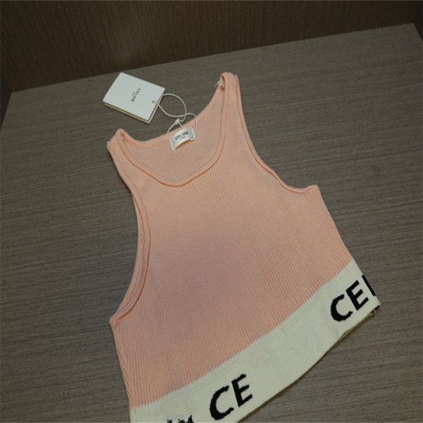 2022 new designer women camisoles tanks ummer popular brand solid color striped letter embroidered tank shirt tees ce logo line casual, White
2022 new designer women camisoles tanks ummer popular brand solid color striped letter embroidered tank shirt tees ce logo line casual, White