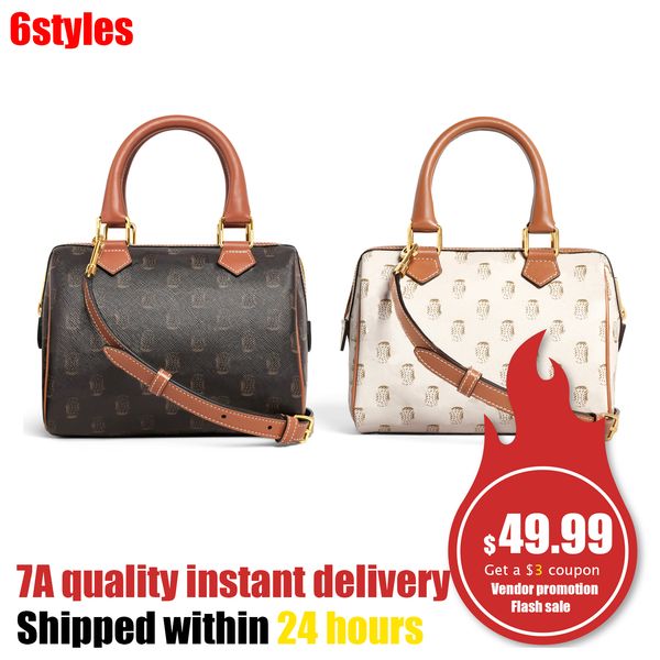 six colors triomphe mini boston shoulder bag celins tote handbags women fashion cross body cow leather handle clutch canvas bag man handbag
six colors triomphe mini boston shoulder bag celins tote handbags women fashion cross body cow leather handle clutch canvas bag man handbag