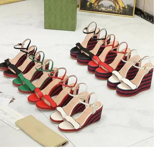 r wedge sandals women platform espadrille black leather high heels double sandal summer beach wedding shoes 35-42
r wedge sandals women platform espadrille black leather high heels double sandal summer beach wedding shoes 35-42