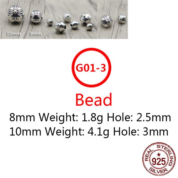 g01-3 s925 sterling silver beads diy accessories personalized fashion punk hip hop style jewelry beads cross flower letter shape, Black
g01-3 s925 sterling silver beads diy accessories personalized fashion punk hip hop style jewelry beads cross flower letter shape, Black