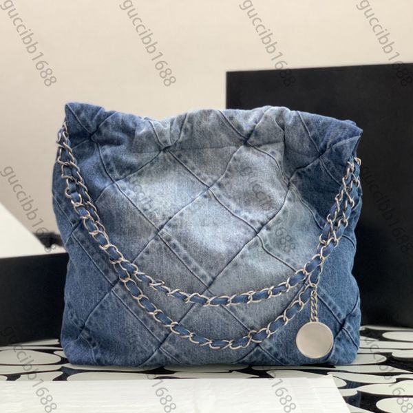 10a mirror quality designers blue denim bags small quilted tote 22 handbag hobo medium shopping bag womens purse luxury shoulder chain bags
10a mirror quality designers blue denim bags small quilted tote 22 handbag hobo medium shopping bag womens purse luxury shoulder chain bags