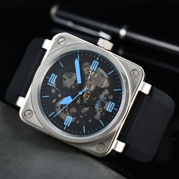 fashion watch new mens fully automatic mechanical movement hour fand display wristwatches luxury rubber strap waterproof watch, Slivery;brown
fashion watch new mens fully automatic mechanical movement hour fand display wristwatches luxury rubber strap waterproof watch, Slivery;brown