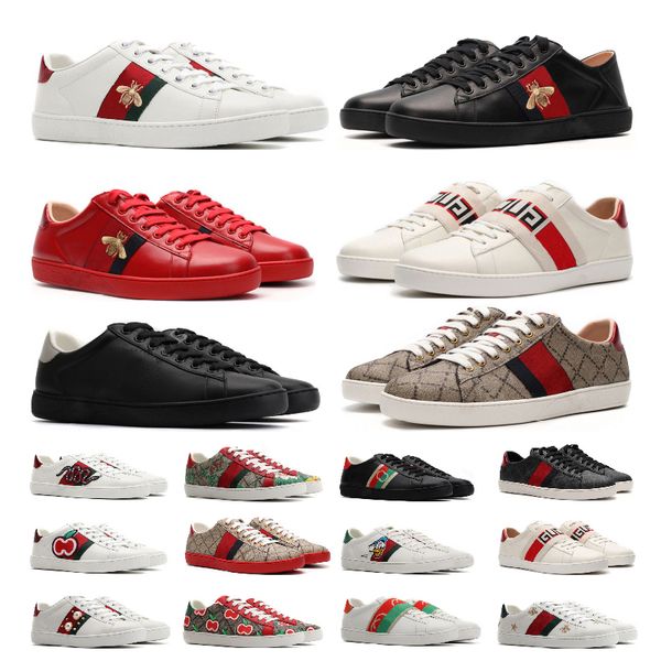 modish mens womens casual shoes bee ace sneakers low shoe designer sports leather trainer tiger embroidered red green white stripe colorful, Black
modish mens womens casual shoes bee ace sneakers low shoe designer sports leather trainer tiger embroidered red green white stripe colorful, Black