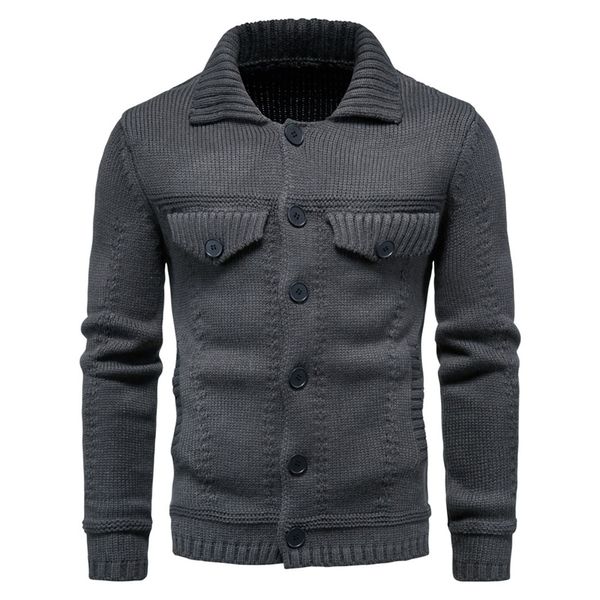 men's sweaters autumn winter jacket faux button knit thick warm casual cardigan l230331, White;black
men's sweaters autumn winter jacket faux button knit thick warm casual cardigan l230331, White;black