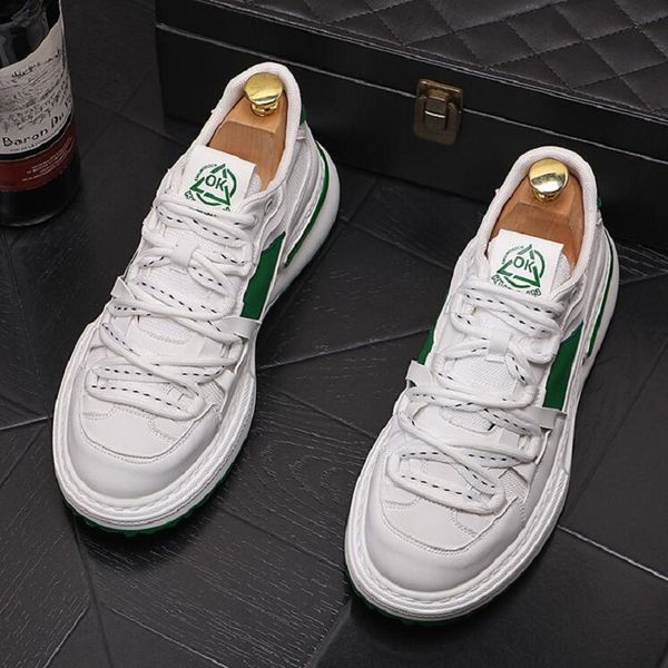 new men's shoes breathable small white shoes mesh surface soft sole fashion sports casual shoes thick bottom board shoes d2h11, Black
new men's shoes breathable small white shoes mesh surface soft sole fashion sports casual shoes thick bottom board shoes d2h11, Black