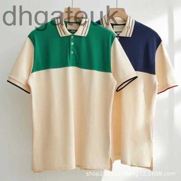 men's polos designer short sleeved clothes embroidered collar cotton polo shirt li jiaqi guqi sanb, White;black
men's polos designer short sleeved clothes embroidered collar cotton polo shirt li jiaqi guqi sanb, White;black
