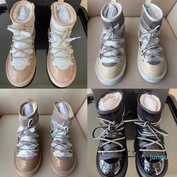 exclusive snow designer boots 2022 winter new style lace up comfortable cowhide lining wool round head flat heel short boots 35-41 02 ccity, Black
exclusive snow designer boots 2022 winter new style lace up comfortable cowhide lining wool round head flat heel short boots 35-41 02 ccity, Black