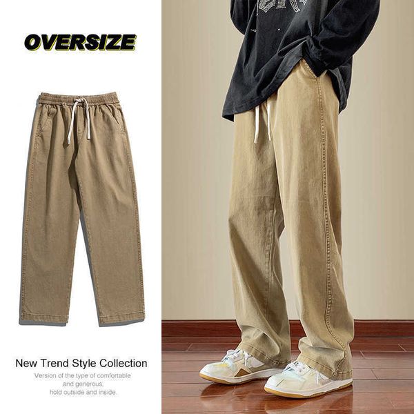 2023 spring new jeans american high street fashion cotton men's elastic waist straight leg casual, Blue
2023 spring new jeans american high street fashion cotton men's elastic waist straight leg casual, Blue