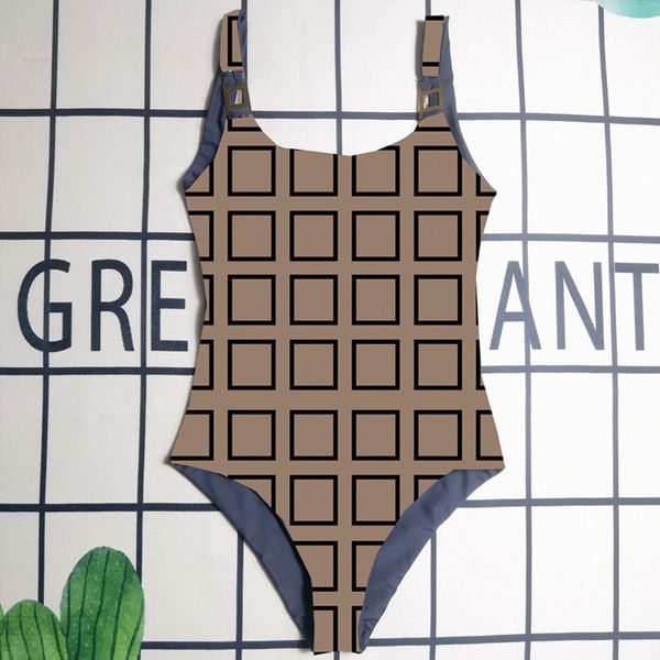 women one-piece swimsuit letter printed brown black ladies swimwear one piece swimsuit with pad
women one-piece swimsuit letter printed brown black ladies swimwear one piece swimsuit with pad