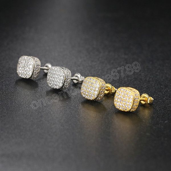 hip hop iced out bling stud earrings with screw back gold/silver color micro pave 7mm cz stone earrings gift for men, Golden;silver
hip hop iced out bling stud earrings with screw back gold/silver color micro pave 7mm cz stone earrings gift for men, Golden;silver