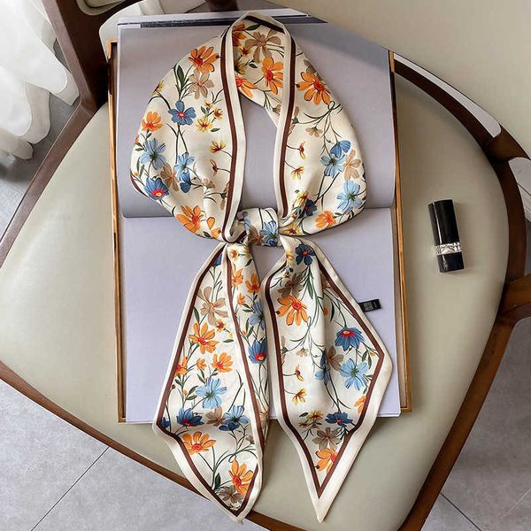 sarongs 2023 fashion floral print silk scarf women thin neck long scarves narrow office lady shawl bandanas female skinny hairbands p230323, Blue;gray
sarongs 2023 fashion floral print silk scarf women thin neck long scarves narrow office lady shawl bandanas female skinny hairbands p230323, Blue;gray
